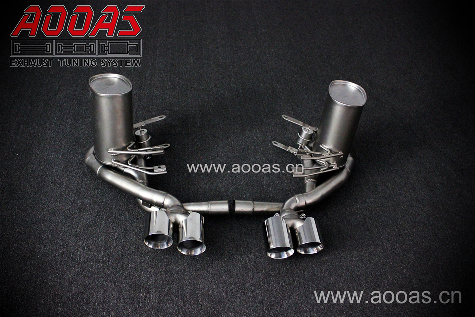 2005-2007 Porsche 911 All SS304 / Valvetronic Muffler System
